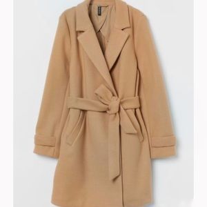 Camel Belted Coat
